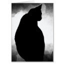 Buscar silueta del gato tarjetas Para mascotas