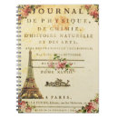 Buscar torre eiffel del vintage libretas Rosa