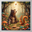 Buscar oso lindo posters Bosque