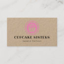 Buscar torta tarjetas de visita Casero
