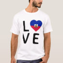 Buscar bandera de haití camisetas Amar