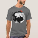 Buscar dragones de yang del yin camisetas Símbolo