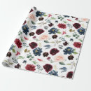 Buscar marsala papel de regalo Flores