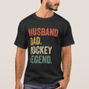 Buscar marido y papá camisetas 6 ª leyenda