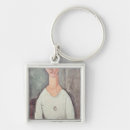 Buscar modigliani llaveros Alargado