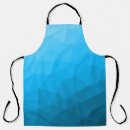 Buscar triangular delantales Azul