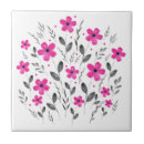 Buscar gris rosado azulejos Floral