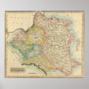 Buscar mapa de bosquejo posters Alivio
