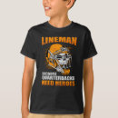 Buscar lineman camisetas Americano