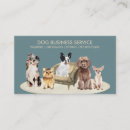 Buscar tienda animales de tarjetas de visita Perro
