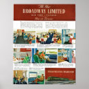 Buscar transporte público posters Vintage