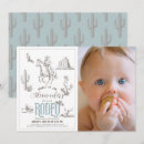 Buscar cowboy invitaciones Primer rodeo