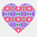 Buscar vibrante corazon pegatinas Floral
