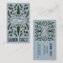 Buscar salmones tarjetas de visita Moderno