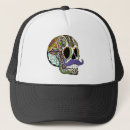 Buscar dia de los muertos gorras Cráneo del azúcar
