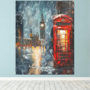 Buscar cabina de teléfono lienzos Reino unido