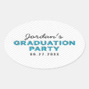Buscar ovaladas pegatinas Graduación