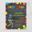 Buscar rifle invitaciones Paintball