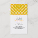 Buscar amarillo claro tarjetas de visita Colorido