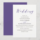 Buscar violeta boda invitaciones Formal