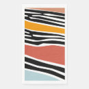 Buscar estampado de animales servilletas Blanco y negro