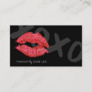 Buscar beso tarjetas de visita Estilista
