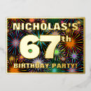 Buscar 67 o invitaciones Sesenta y siete años