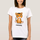 Buscar dibujo tigre camisetas Animal