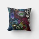 Buscar arte del cuervo cojines Gótico