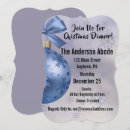 Buscar seda azul invitaciones Invitados