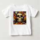 Buscar calaveras bebe camisetas Dia de los muertos