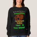 Buscar apretado sudaderas Dachshund