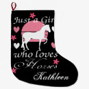 Buscar caballos calcetines navideños Chica