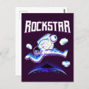 Buscar estrella del rock postales Para niños