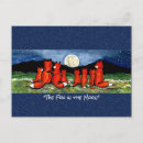 Buscar zorro luna postales General y unisex