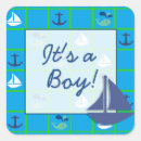 Buscar nautical baby shower pegatinas Niño