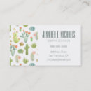 Buscar flor del cactus tarjetas de visita Arizona