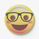 Buscar emoticonos papel platos Feliz