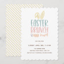 Buscar easter brunch invitaciones Caza de huevos