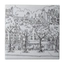 Buscar calles de parís azulejos Dibujo