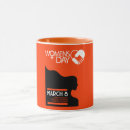 Buscar día para mujer internacional tazas Derechos de la mujer