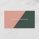 Buscar rosa y verde tarjetas de visita General y unisex