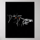 Buscar gato esqueleto posters Calabaza