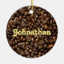 Buscar granos de café adornos Barista