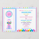 Buscar gumball invitaciones Caramelo