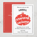 Buscar intercambio del ornamento invitaciones Intercambio de ornamentos