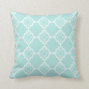 Buscar quatrefoil cojines Azul