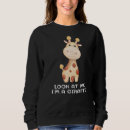 Buscar jirafa del bebé sudaderas Adorable