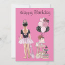 Buscar ballerina birthday invitaciones Bailarina pequeña