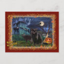 Buscar gatos de halloween postales Fantasma